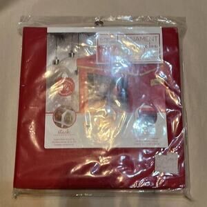 NWT SIMPLY 64 COUNT ORNAMENT STORAGE BOX 12W X 12‎ D x 12 H